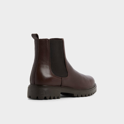 Adalitlan in Medium Brown - Chelsea boot, Lug sole | Aldo Signature