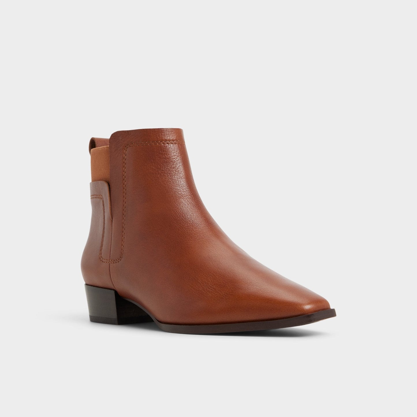 Raneldar in Medium Brown - Chelsea boot, Block heel | Aldo Essential