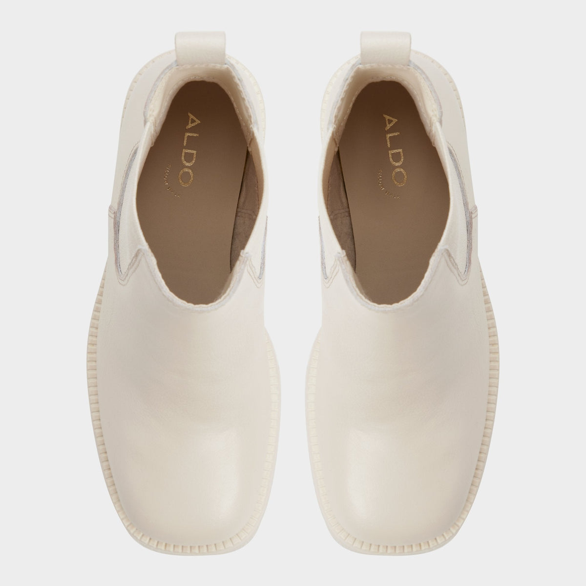 Anneliese in Other White - Chelsea boot, Lug sole | Aldo New