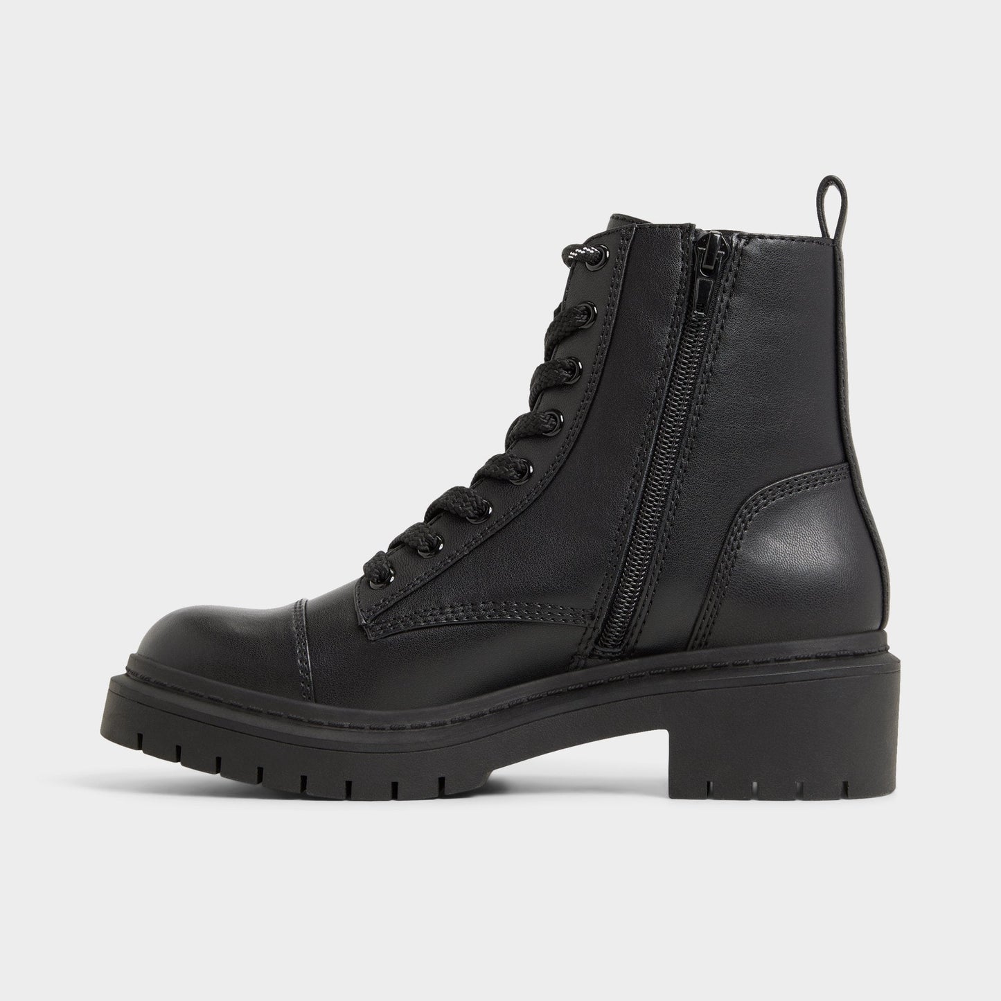 Goer Black Women's Casual boots - Combat ankle boot, Lug sole | Aldo Best Seller