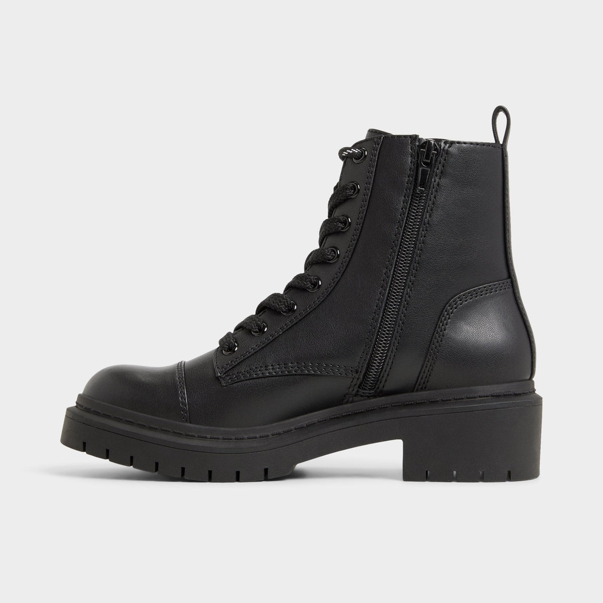 Goer Black Women's Casual boots - Combat ankle boot, Lug sole | Aldo Best Seller