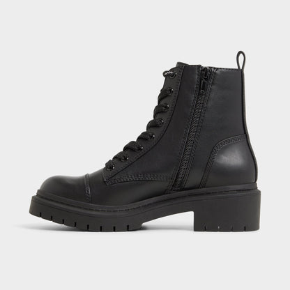 Goer Black Women's Casual boots - Combat ankle boot, Lug sole | Aldo Best Seller