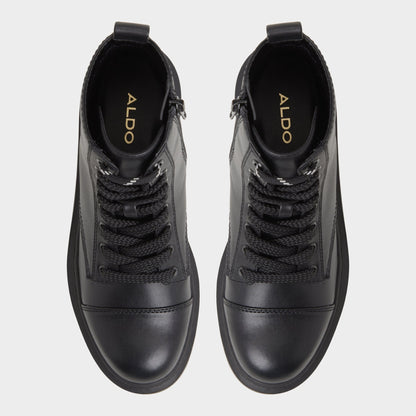 Goer Black Women's Casual boots - Combat ankle boot, Lug sole | Aldo Best Seller