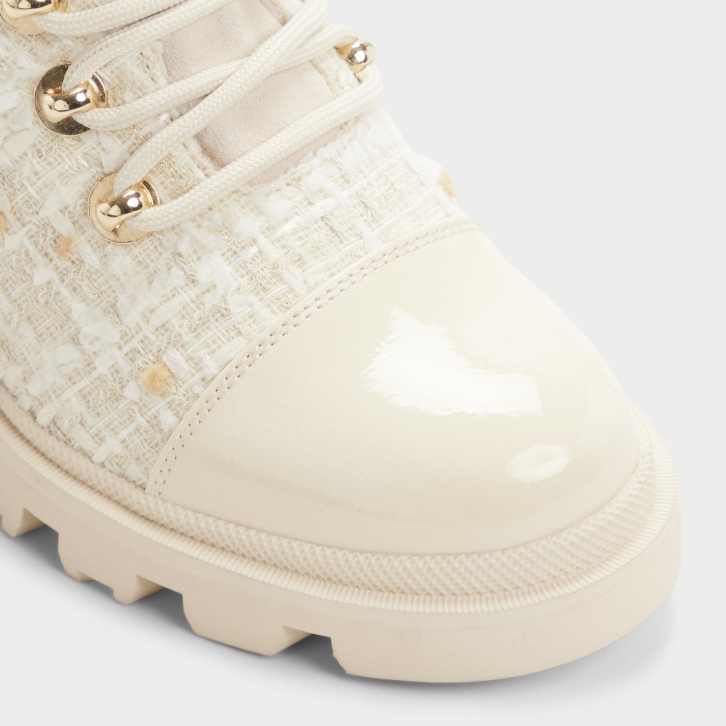 Mariettia in Other White - Lace-up boot, Lug sole | Aldo Recommended