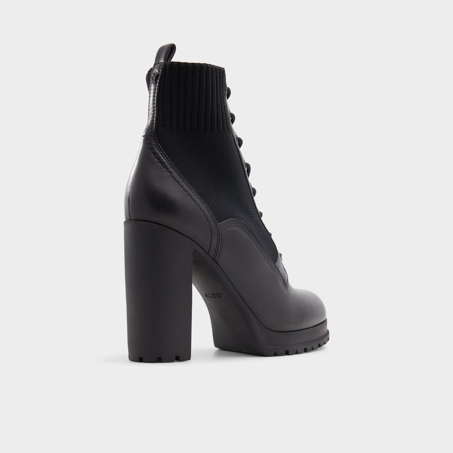 Rebellious Black Women's Combat boots - Combat ankle boot, Lug sole | Aldo Exclusive