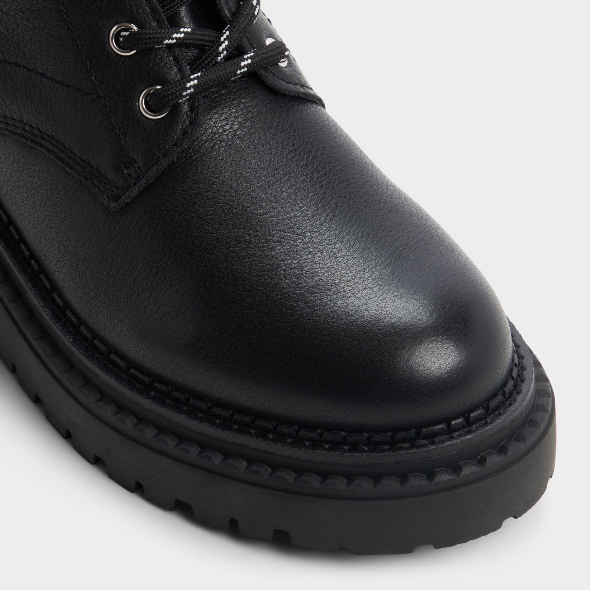 Lewellan in Black - Hiking boot, Lug sole | Aldo Signature