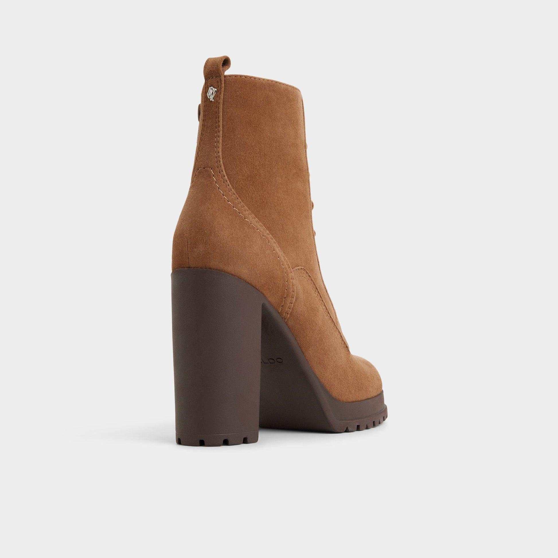 Rebelliously in Light Brown - Combat ankle boot, Lug sole | Aldo Essential
