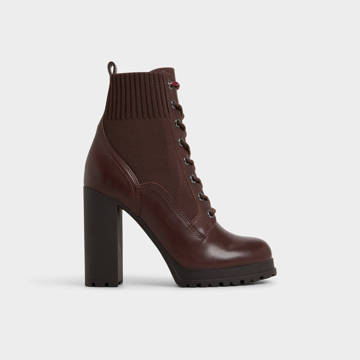 Rebellious in Other Brown - Combat ankle boot, Lug sole | Aldo New