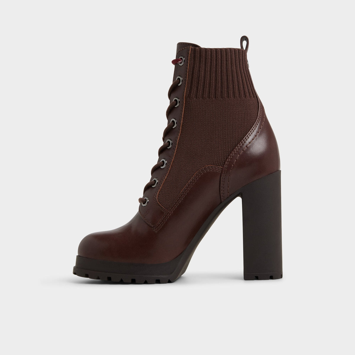 Rebellious in Other Brown - Combat ankle boot, Lug sole | Aldo New