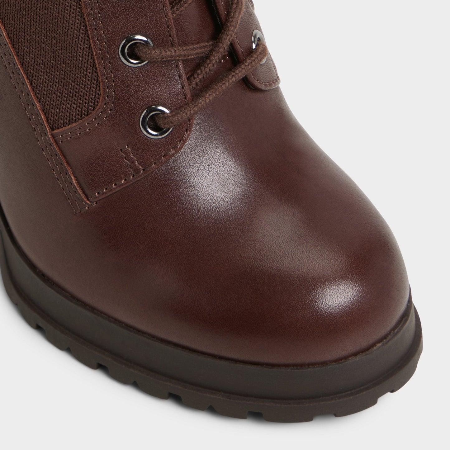 Rebellious in Other Brown - Combat ankle boot, Lug sole | Aldo New