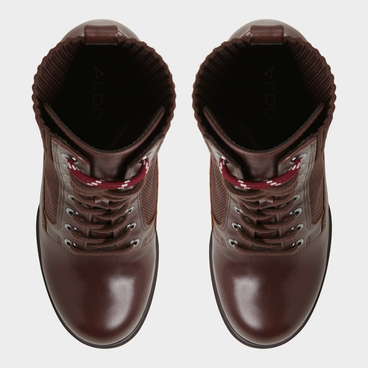 Rebellious in Other Brown - Combat ankle boot, Lug sole | Aldo New