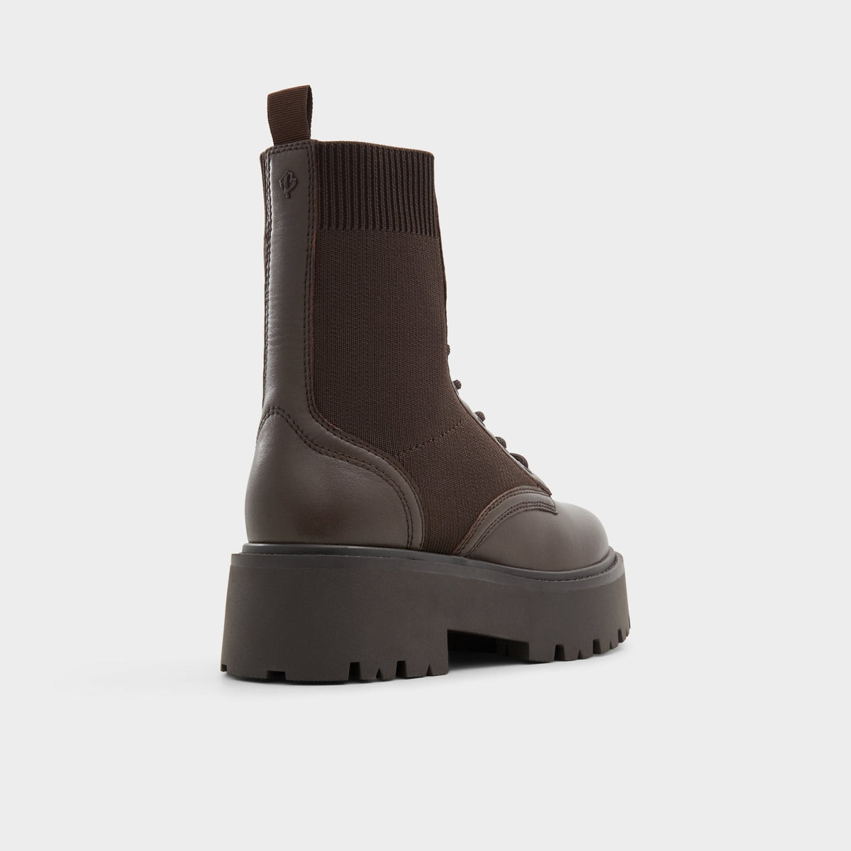 Talaleryknit Brown Overflow Women's Combat boots - Combat ankle boot, Brown | Aldo Best Seller