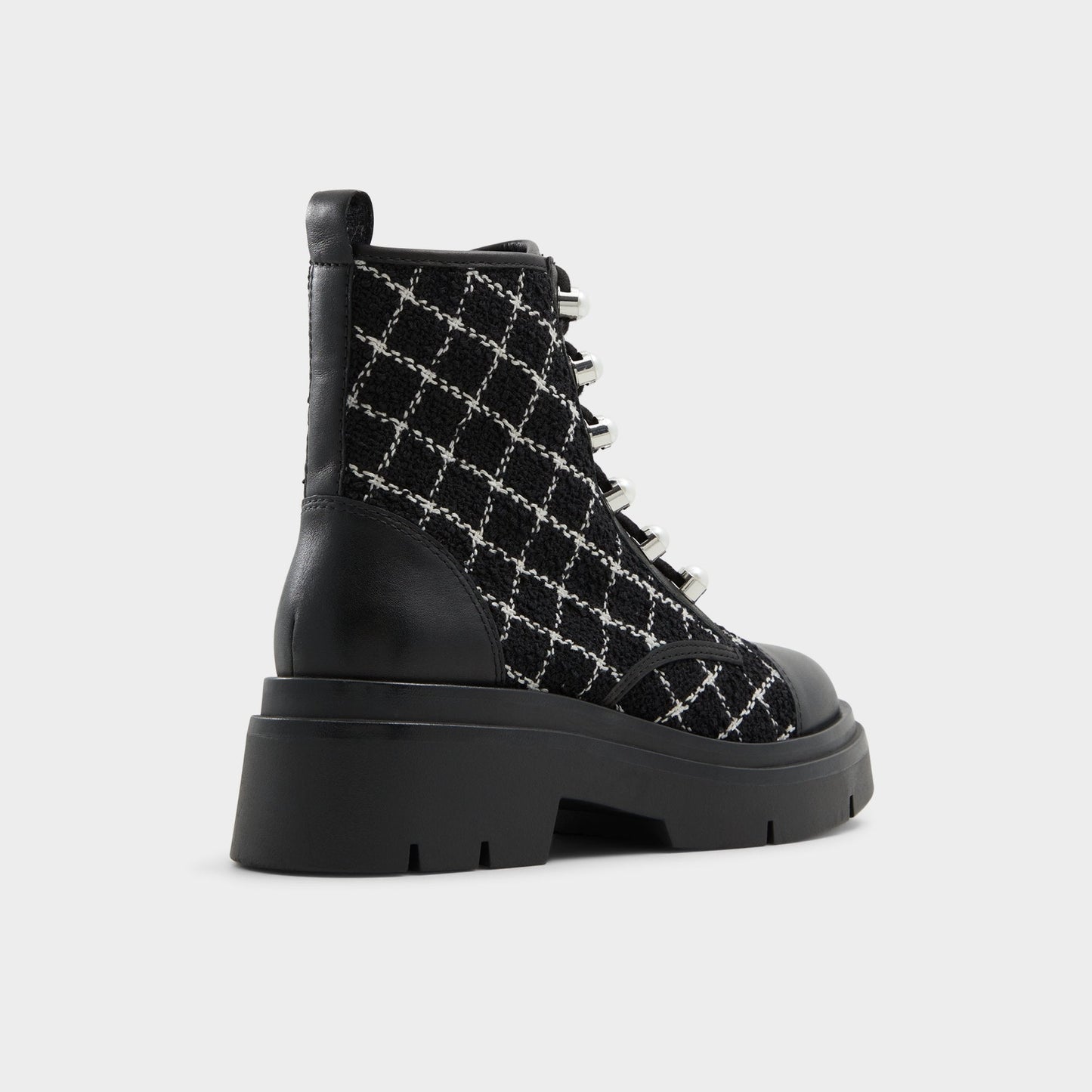 Marthia in Other Black - Combat ankle boot, Black | Aldo Exclusive