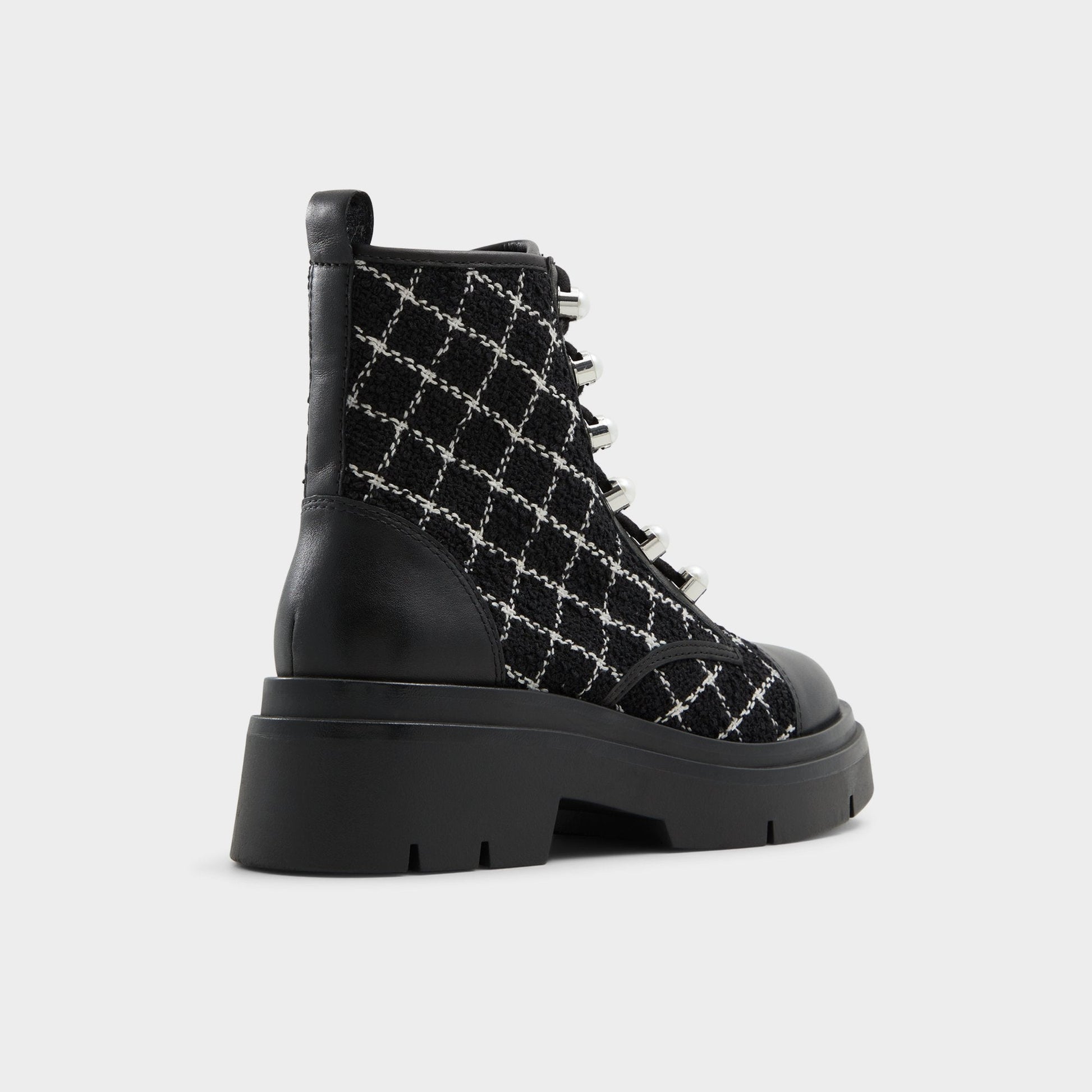 Marthia in Other Black - Combat ankle boot, Black | Aldo Exclusive