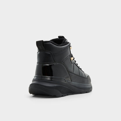 Priemeth Black Women's Winter boots - Lace-up boot, Black | Aldo Signature