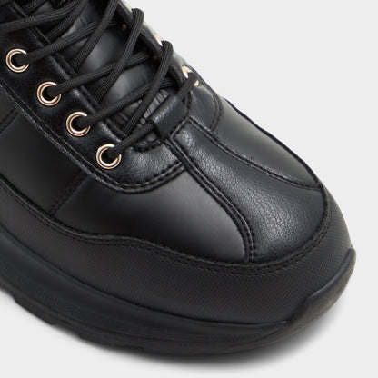 Priemeth Black Women's Winter boots - Lace-up boot, Black | Aldo Signature