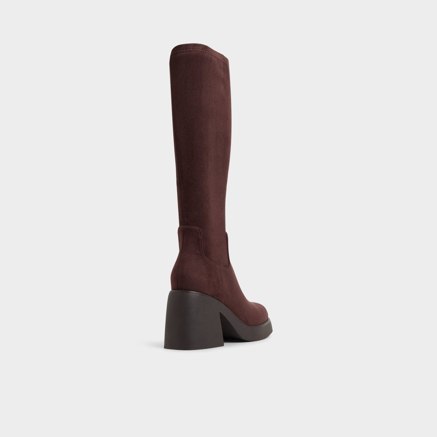 Auster in Dark Brown - Knee-high boot, Platform | Aldo New