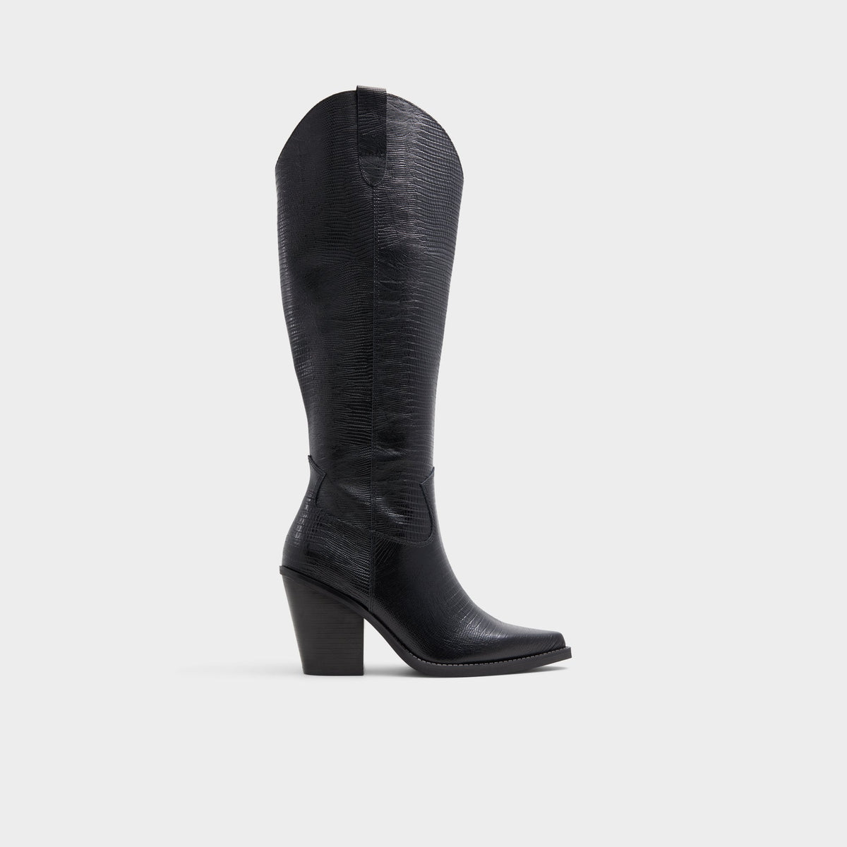 Nevada-wc Black Women's Western - Western knee-high boot, Black | Aldo Popular
