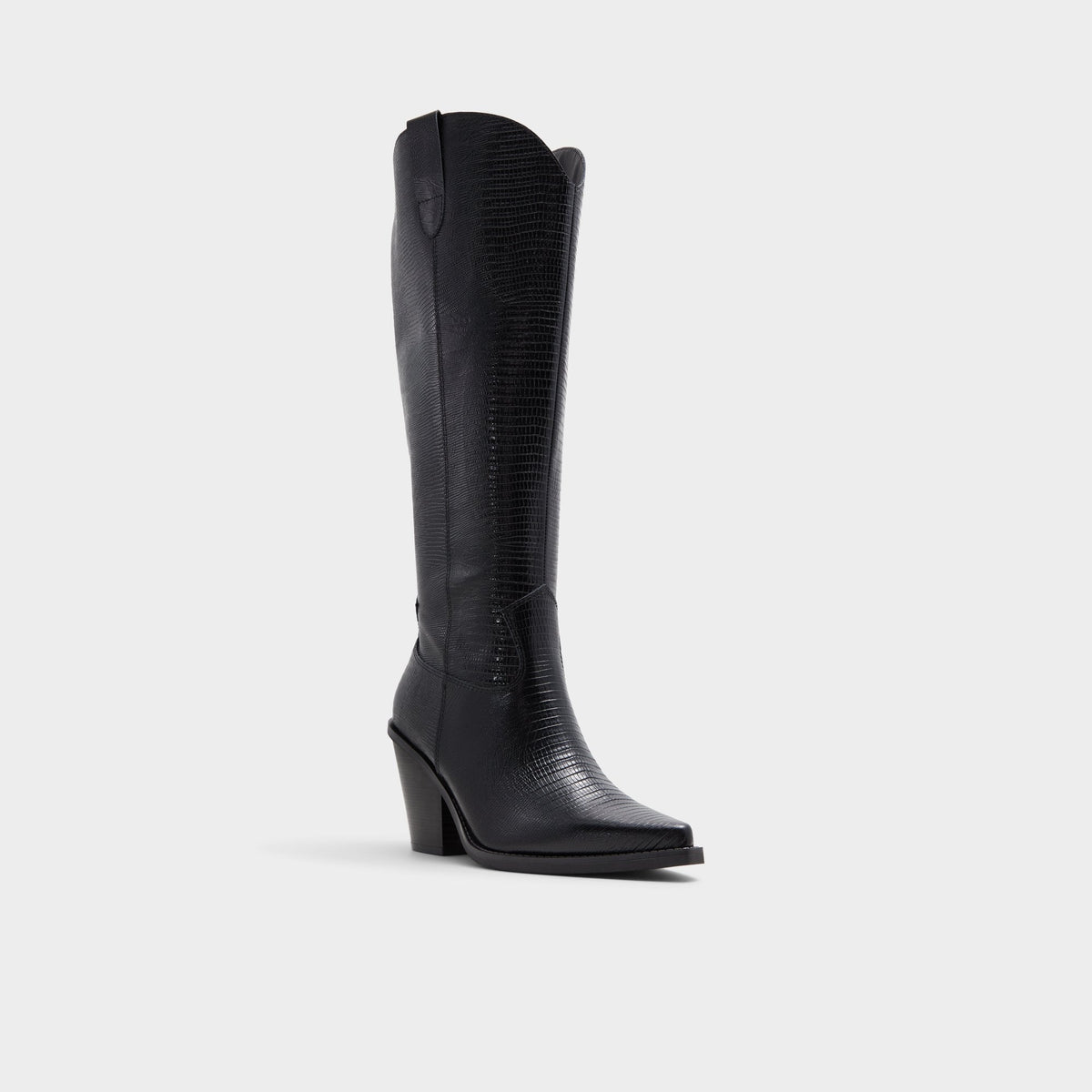 Nevada-wc Black Women's Western - Western knee-high boot, Black | Aldo Popular
