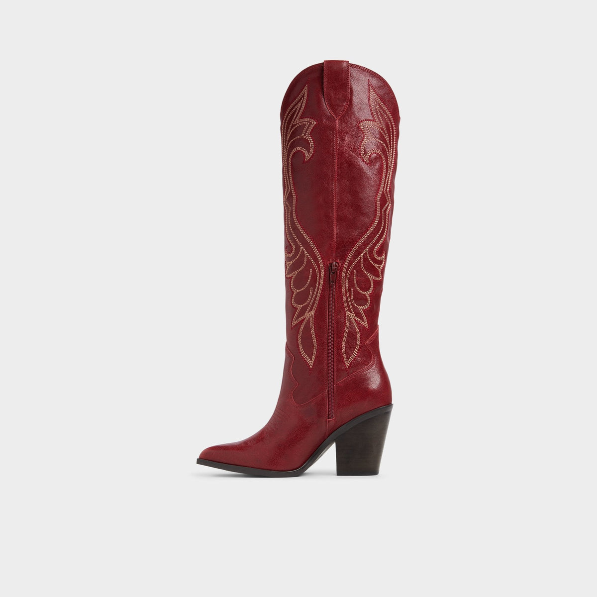 Alamo Medium Red Women's Western - Western boot | Aldo Best Seller