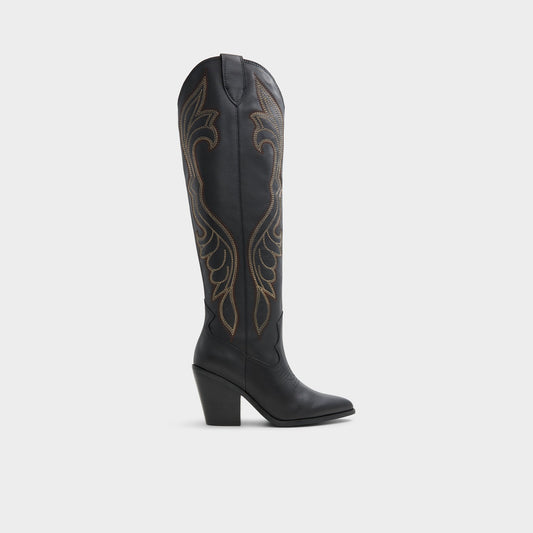 Alamo Other Black Women's Tall Boots - Western boot, Cup sole | Aldo Recommended