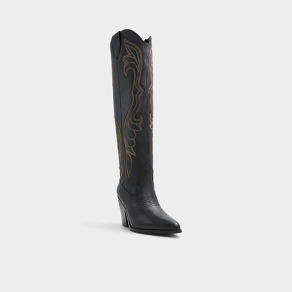 Alamo Other Black Women's Tall Boots - Western boot, Cup sole | Aldo Recommended