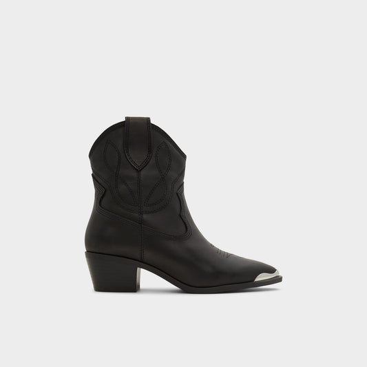 Valley Black Women's Western - Western boot, Block heel | Aldo Exclusive