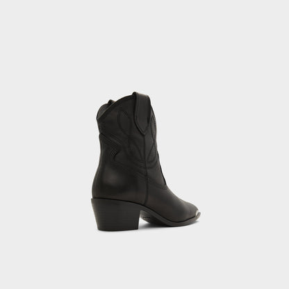 Valley Black Women's Western - Western boot, Block heel | Aldo Exclusive