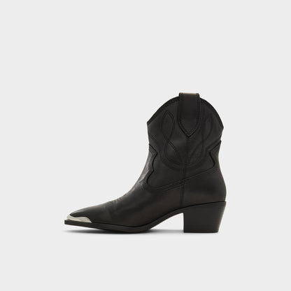 Valley Black Women's Western - Western boot, Block heel | Aldo Exclusive