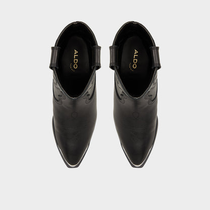 Valley Black Women's Western - Western boot, Block heel | Aldo Exclusive
