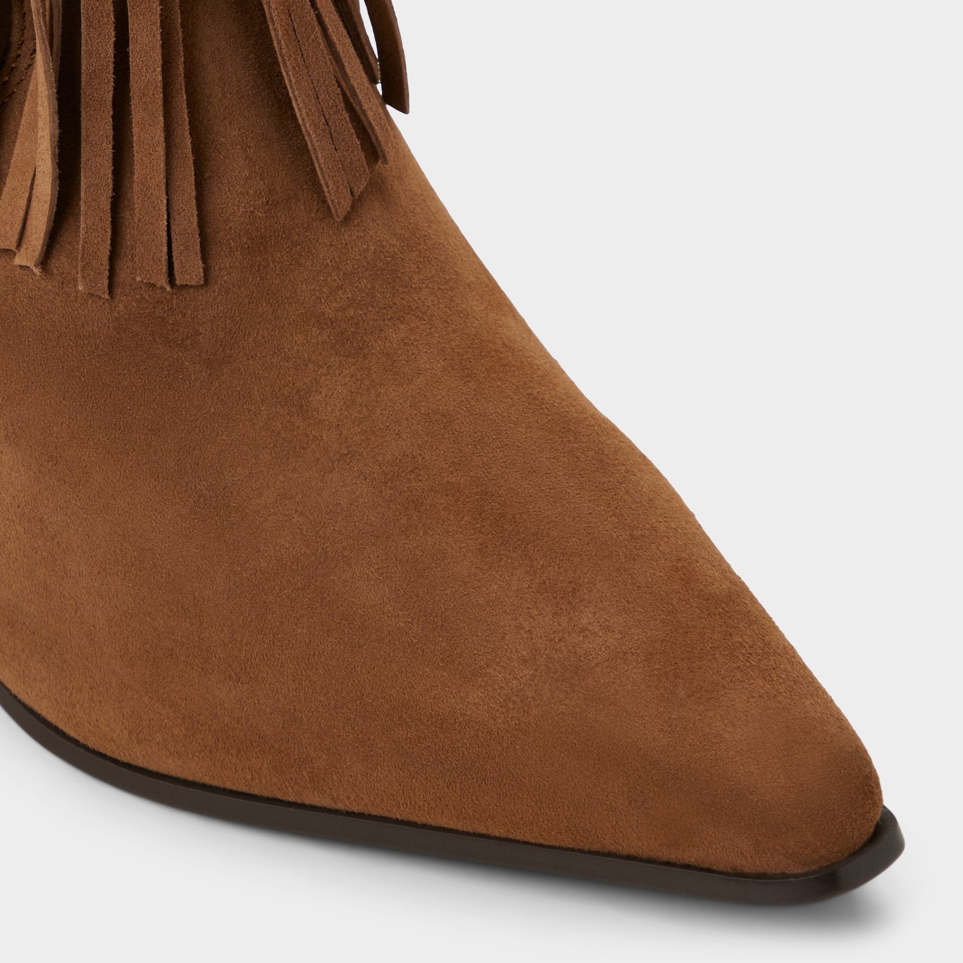 Jollene in Dark Brown - Western boot, Block heel | Aldo Signature
