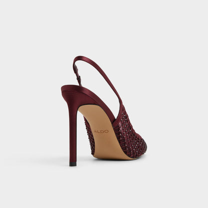 Marciana in Burgundy 14151906 - Slingback heel, Stiletto heel | Aldo Recommended
