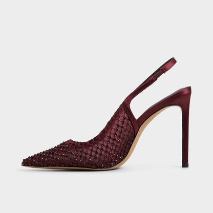 Marciana in Burgundy 14151906 - Slingback heel, Stiletto heel | Aldo Recommended