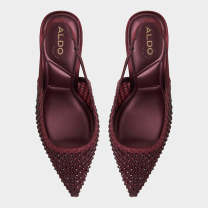 Marciana in Burgundy 14151906 - Slingback heel, Stiletto heel | Aldo Recommended