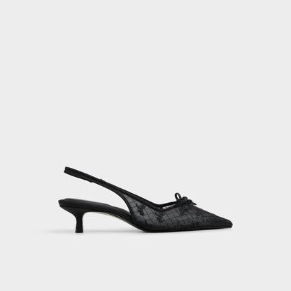 Azaro in Other Black 14151901 - Slingback heel, Kitten heel | Aldo Best Seller