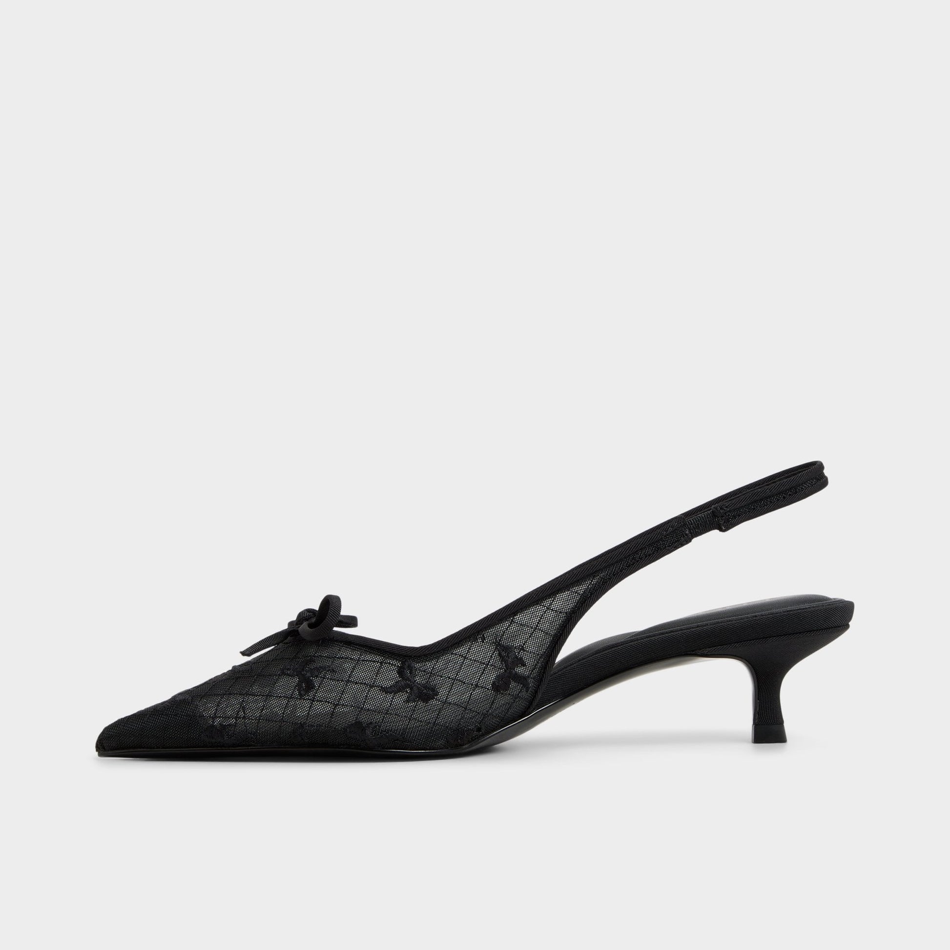 Azaro in Other Black 14151901 - Slingback heel, Kitten heel | Aldo Best Seller