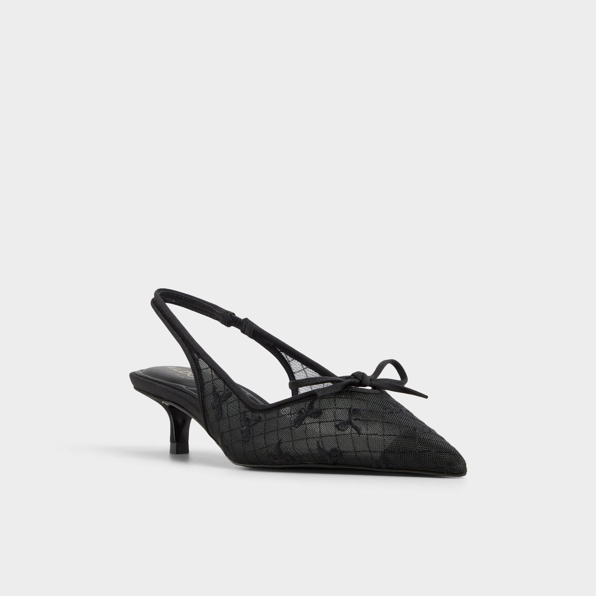 Azaro in Other Black 14151901 - Slingback heel, Kitten heel | Aldo Best Seller