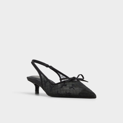 Azaro in Other Black 14151901 - Slingback heel, Kitten heel | Aldo Best Seller