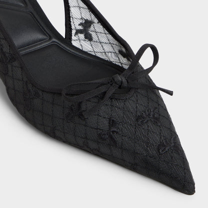 Azaro in Other Black 14151901 - Slingback heel, Kitten heel | Aldo Best Seller
