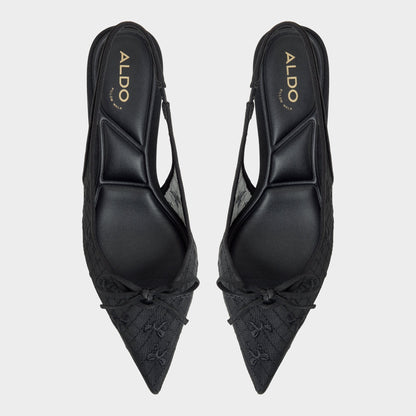 Azaro in Other Black 14151901 - Slingback heel, Kitten heel | Aldo Best Seller