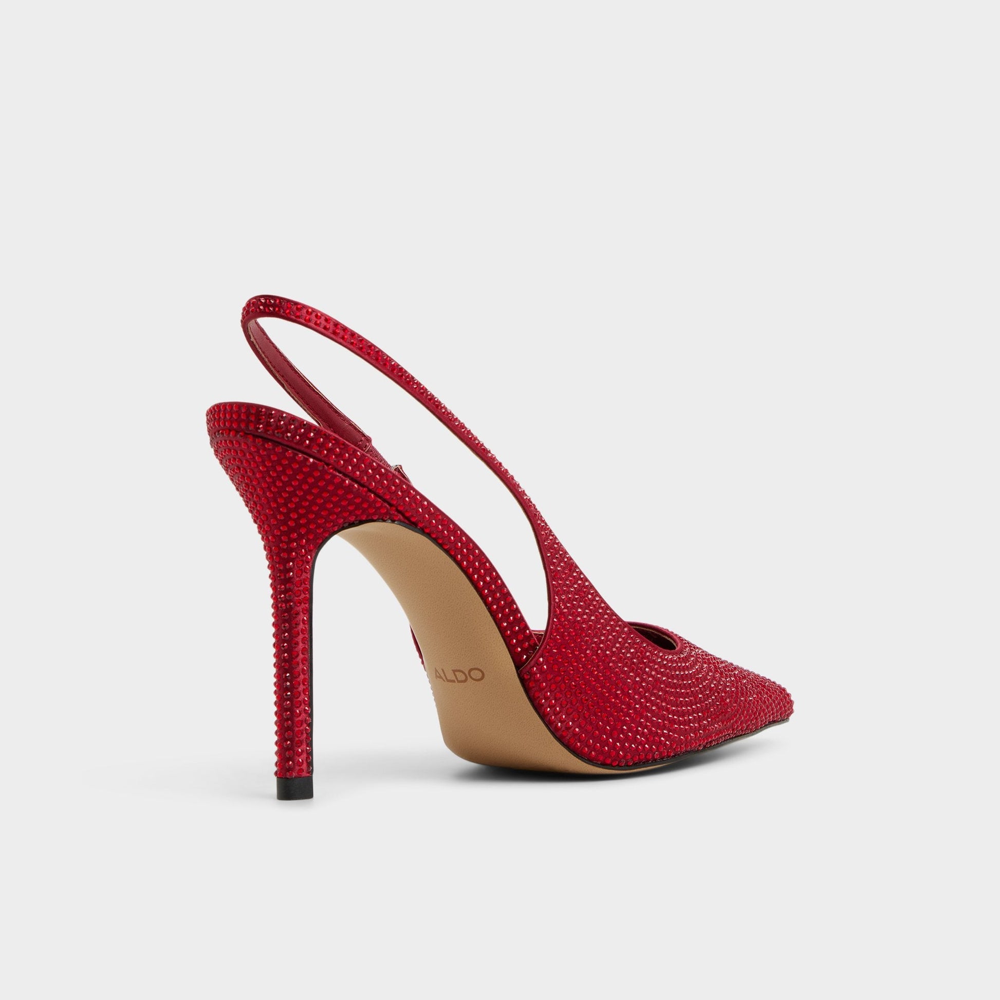 Lovebloom in Dark Red 14151889 - Slingback heel, Stiletto heel | Aldo Exclusive