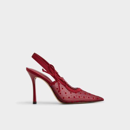 Hennie in Dark Red 14151902 - Slingback heel, Stiletto heel | Aldo Signature