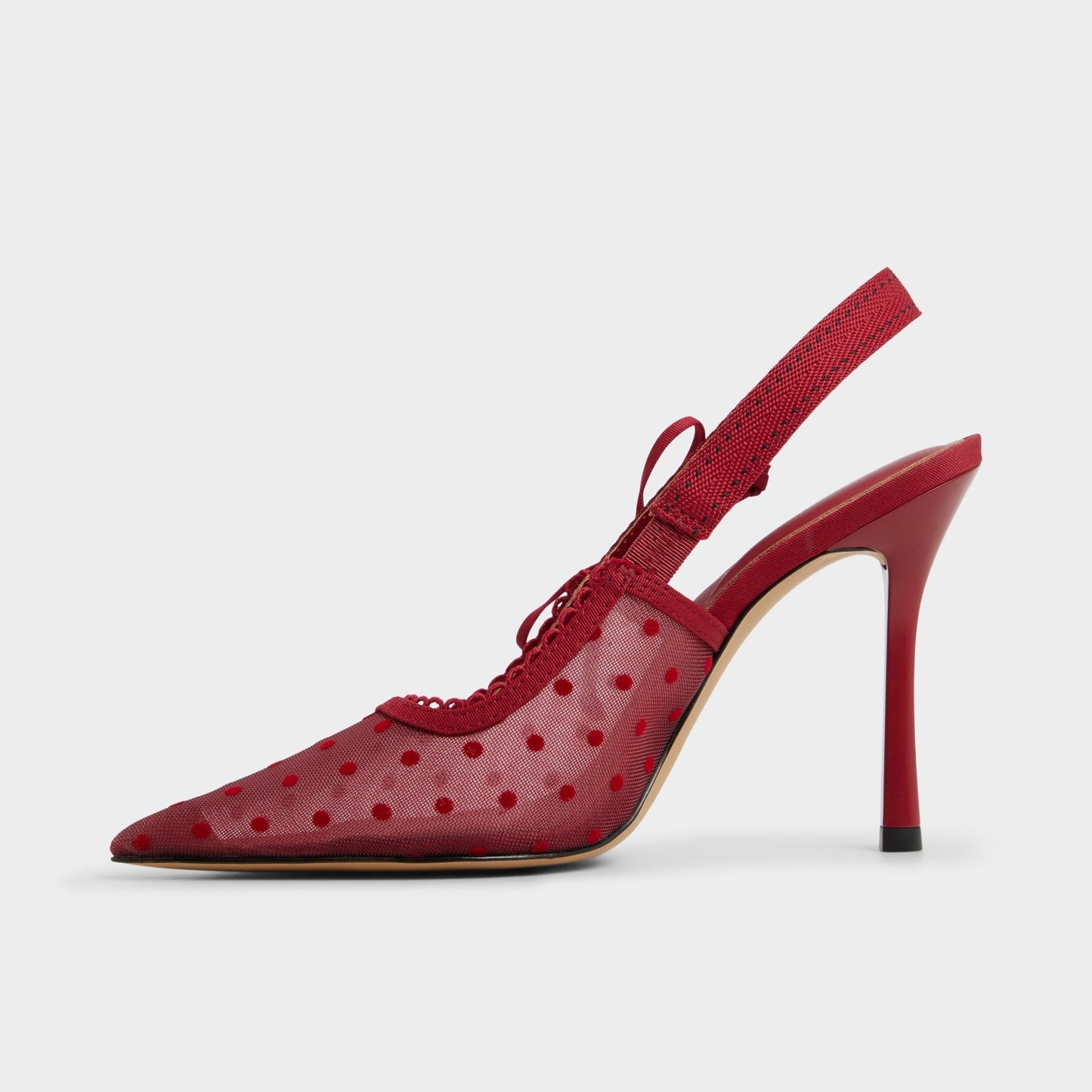 Hennie in Dark Red 14151902 - Slingback heel, Stiletto heel | Aldo Signature