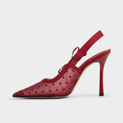 Hennie in Dark Red 14151902 - Slingback heel, Stiletto heel | Aldo Signature