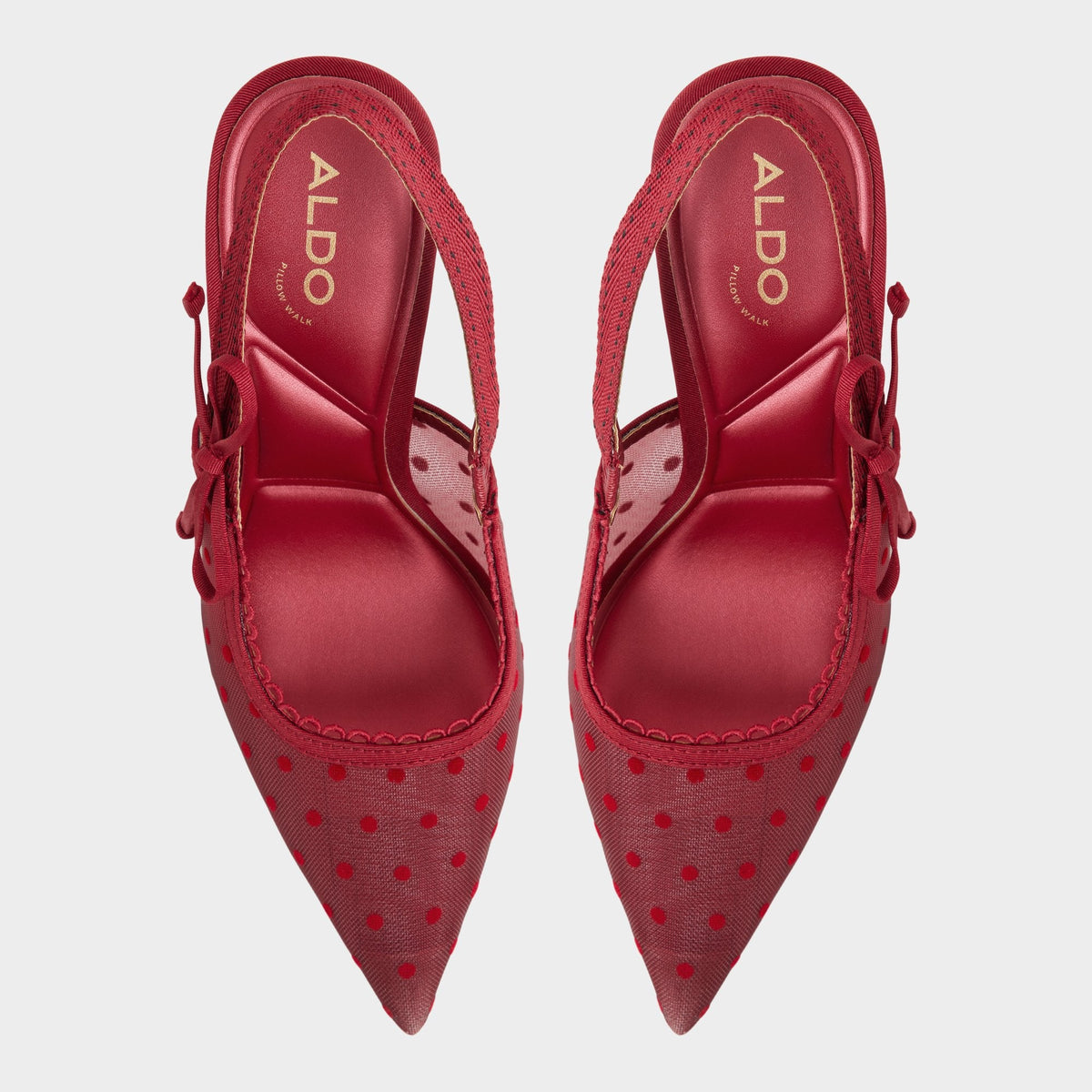 Hennie in Dark Red 14151902 - Slingback heel, Stiletto heel | Aldo Signature