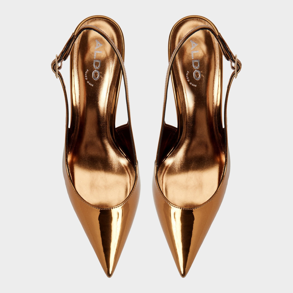 Seralina in Bronze - Slingback heel, Stiletto heel | Aldo Trending