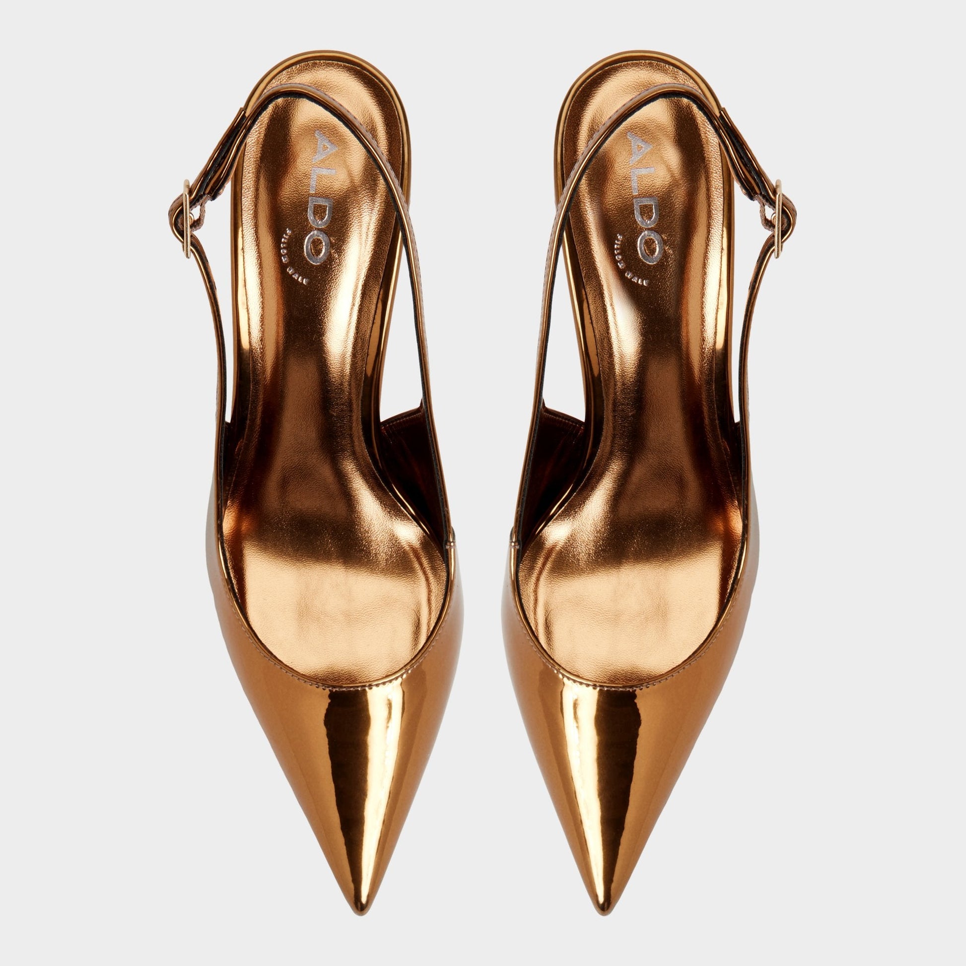 Seralina in Bronze - Slingback heel, Stiletto heel | Aldo Trending