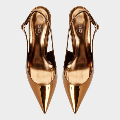 Seralina in Bronze - Slingback heel, Stiletto heel | Aldo Trending