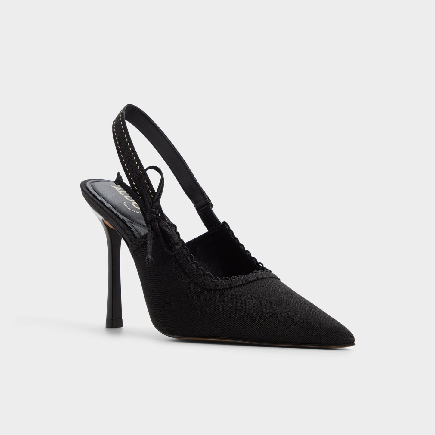 Hennie in Other Black - Slingback heel, Stiletto heel | Aldo Recommended