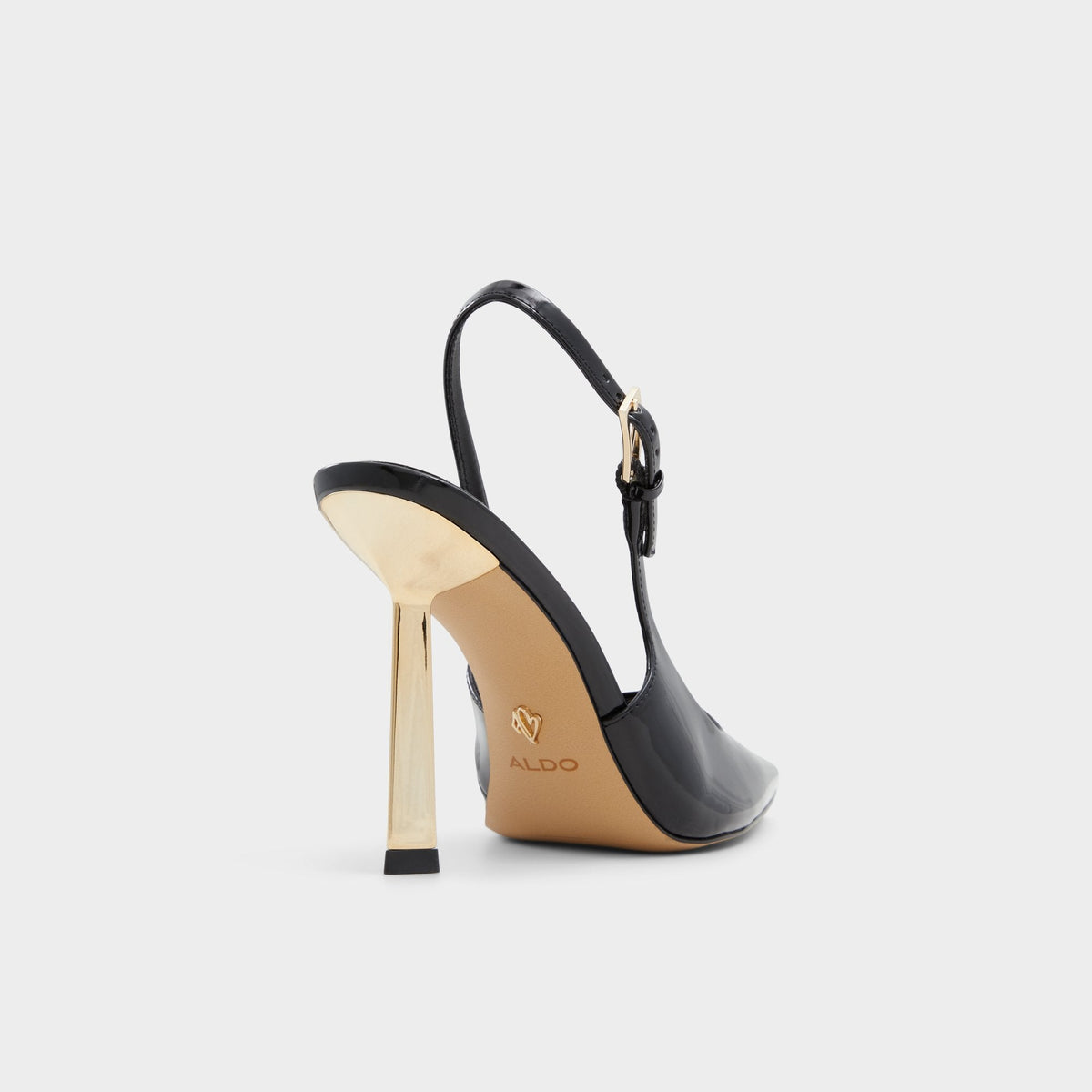 Marysa Black Women's Slingbacks - Slingback heel, Stiletto heel | Aldo Classic